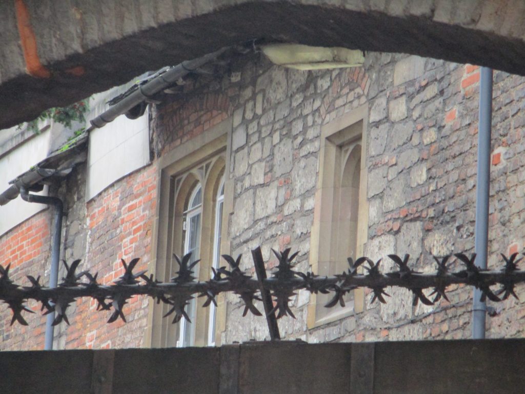 Photo of a college gate